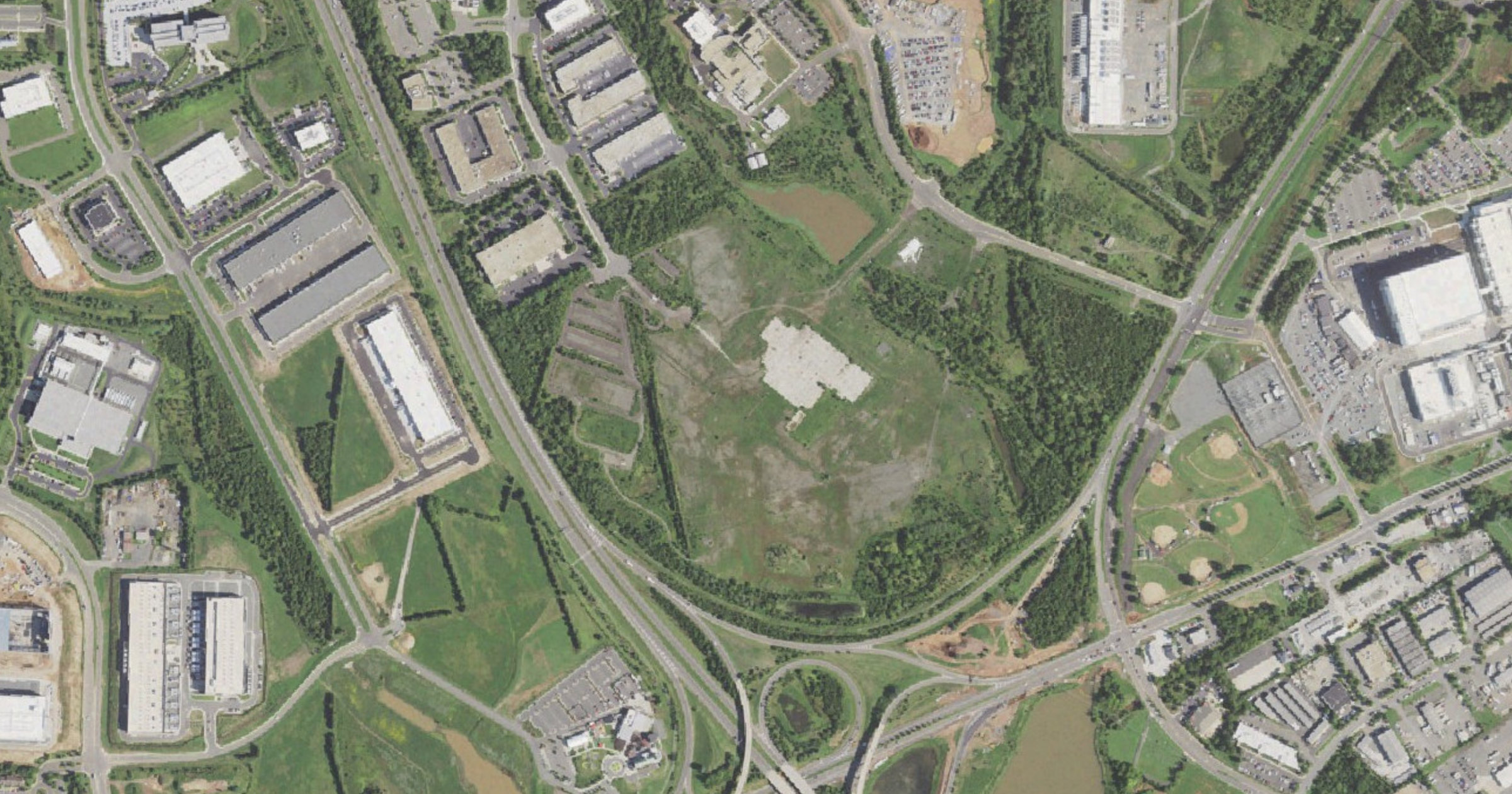 AWS IAD105, a photo of the site