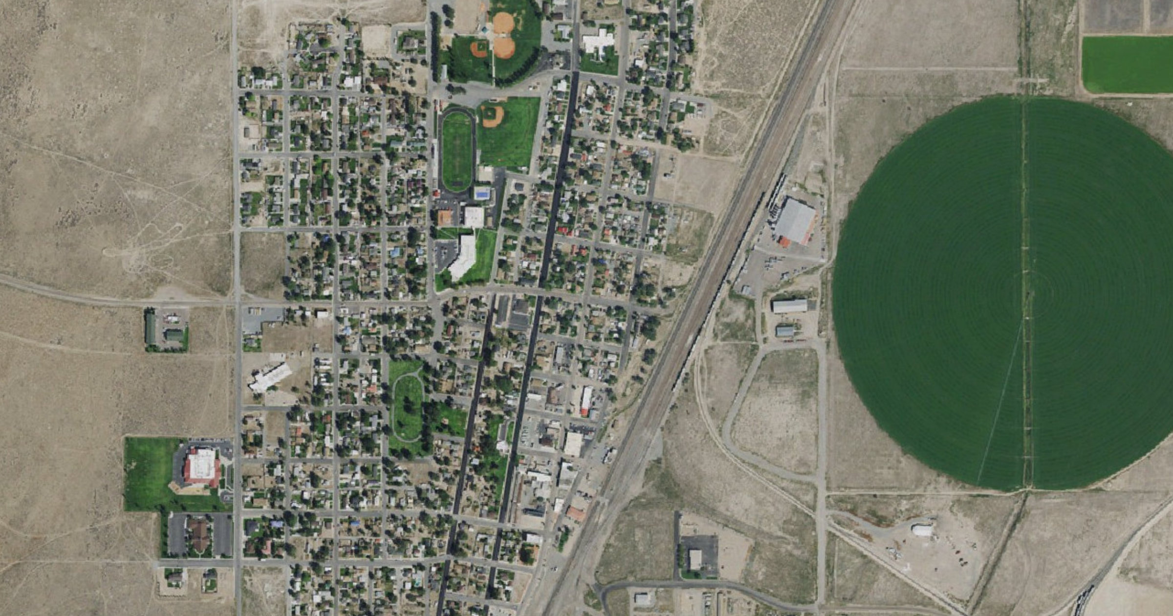 BluSky AI Milford campus (Wild Mustang Ventures ground lease), a photo of the site