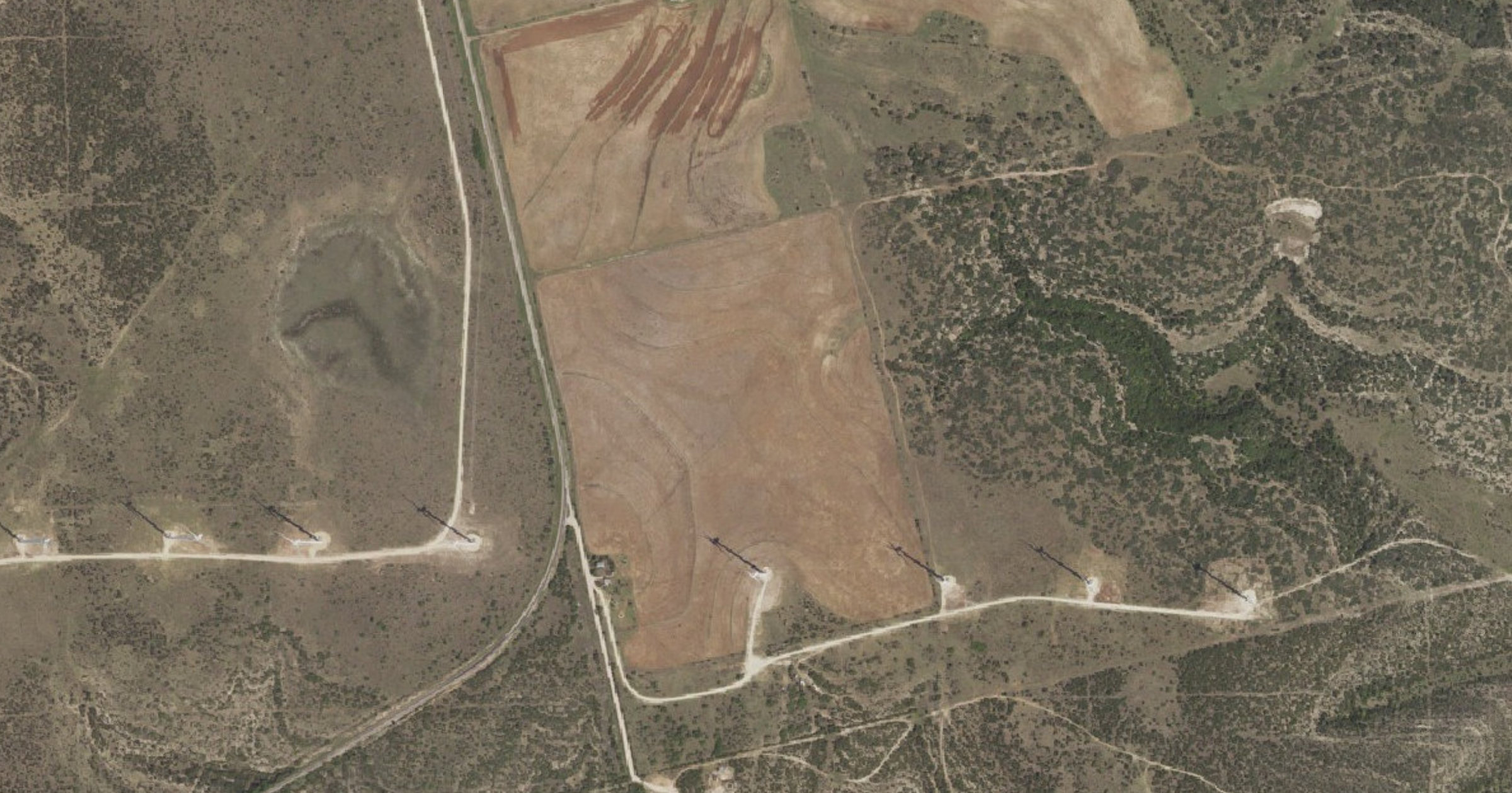 Crusoe Nolan County AI data center, a photo of the site