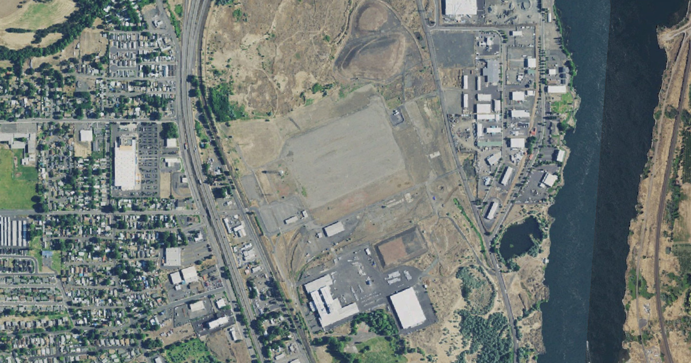 Google The Dalles Data Center, a photo of the site