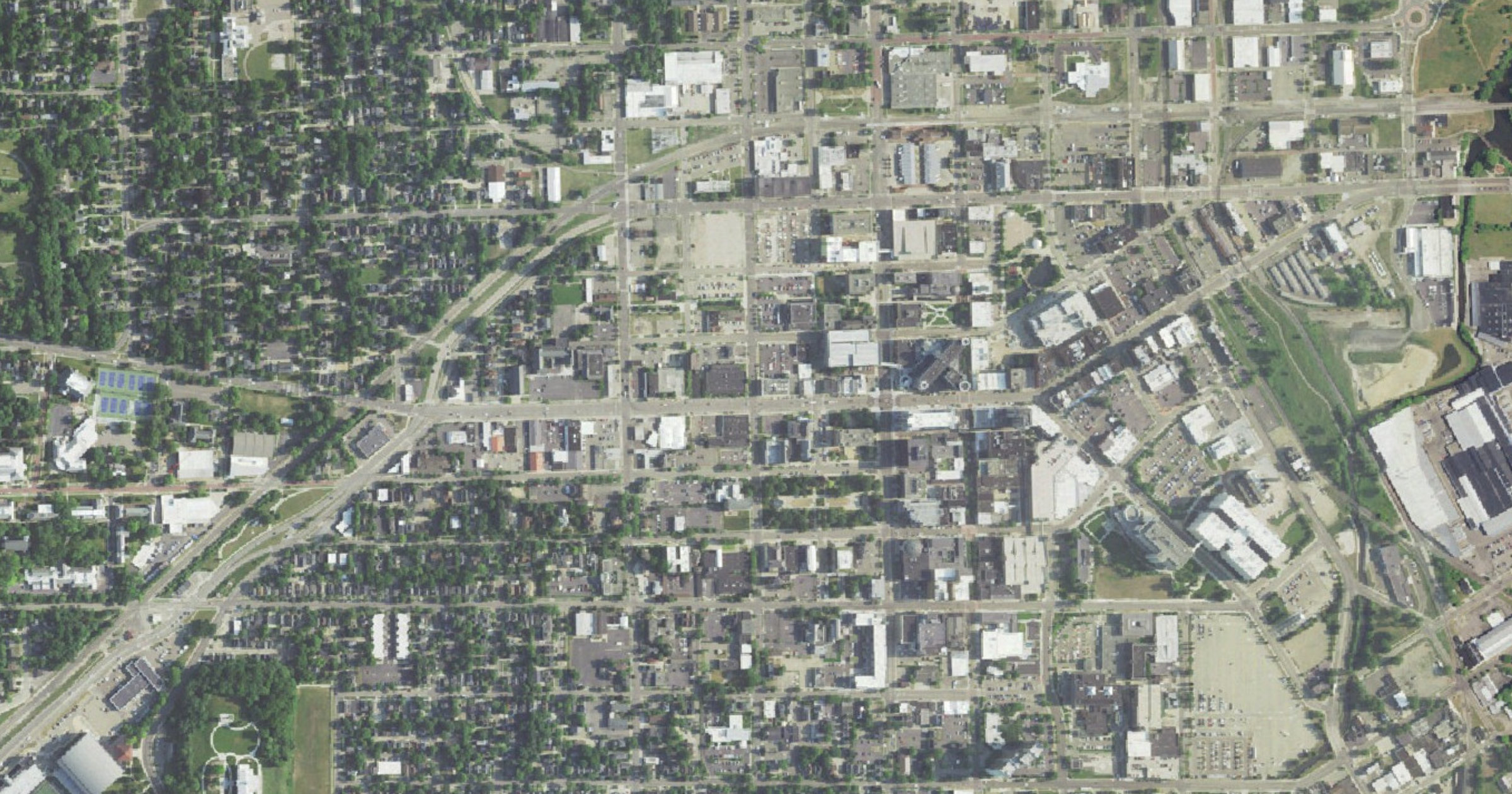 Harbor Farmz Kalamazoo data center conversion, a photo of the site