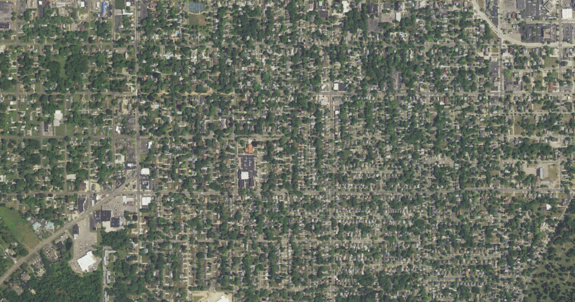 Jackson County data center scouting, a photo of the site