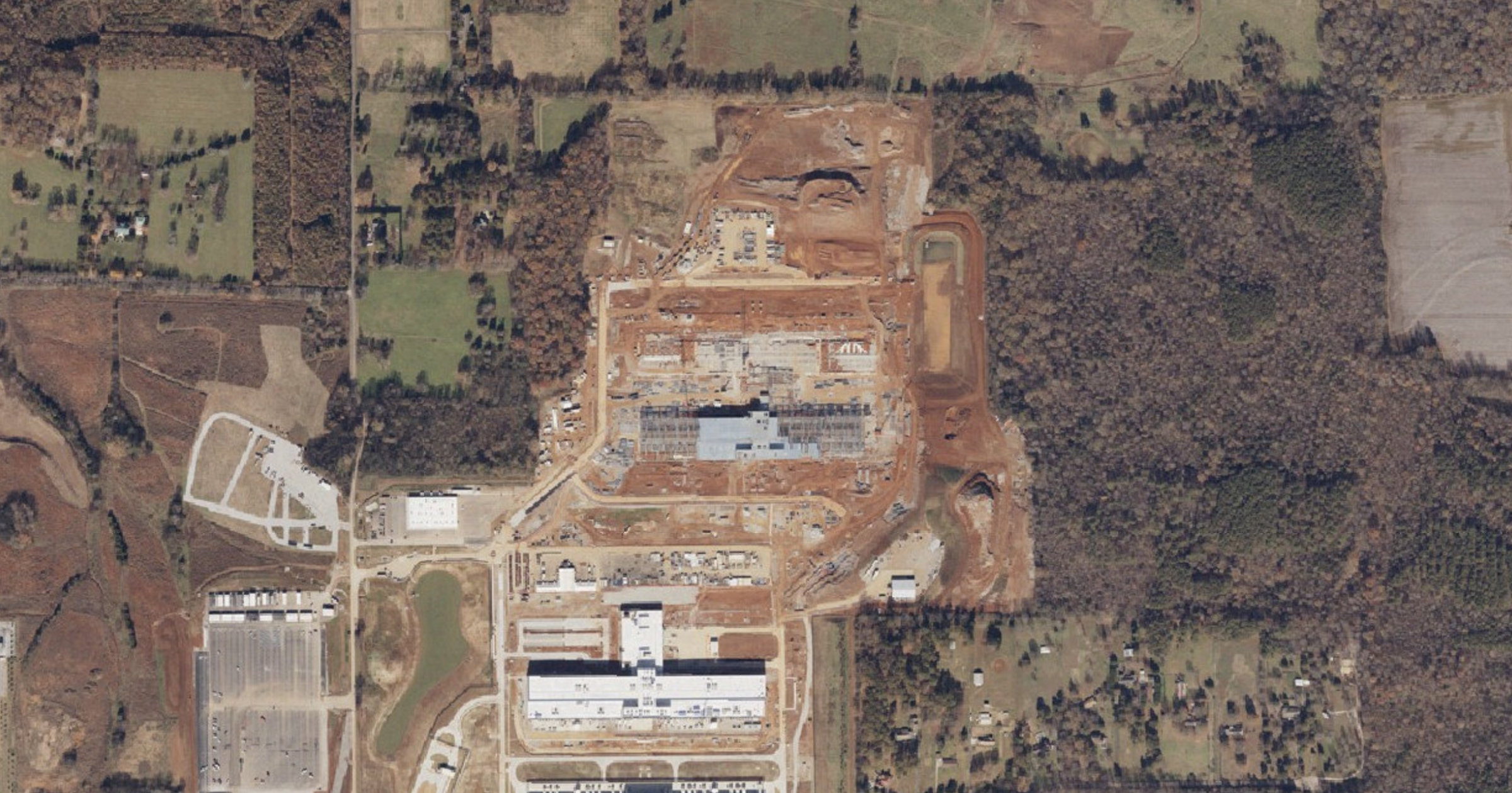 Meta Huntsville Data center, a photo of the site