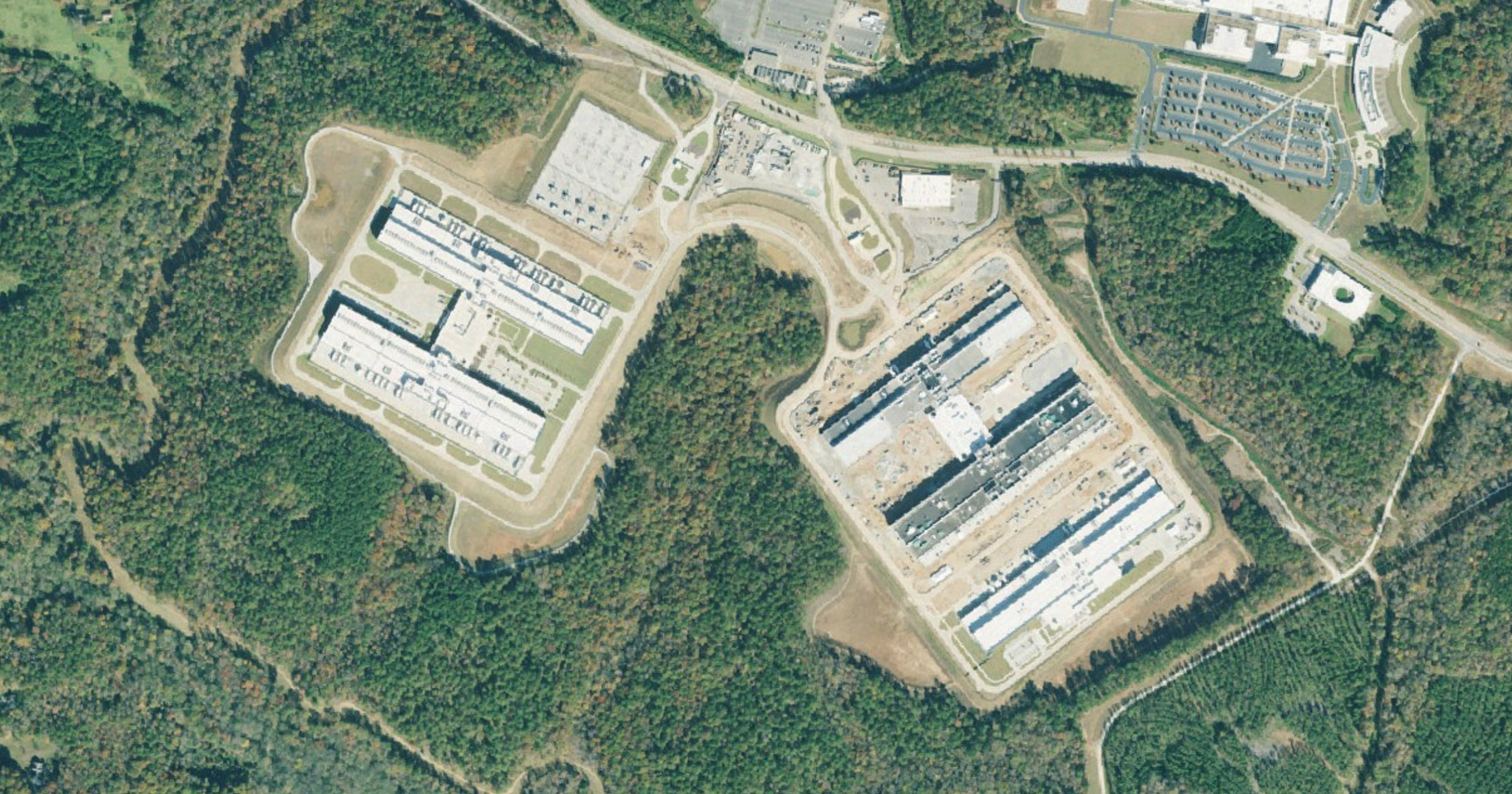Meta Stanton Springs Data Center, a photo of the site