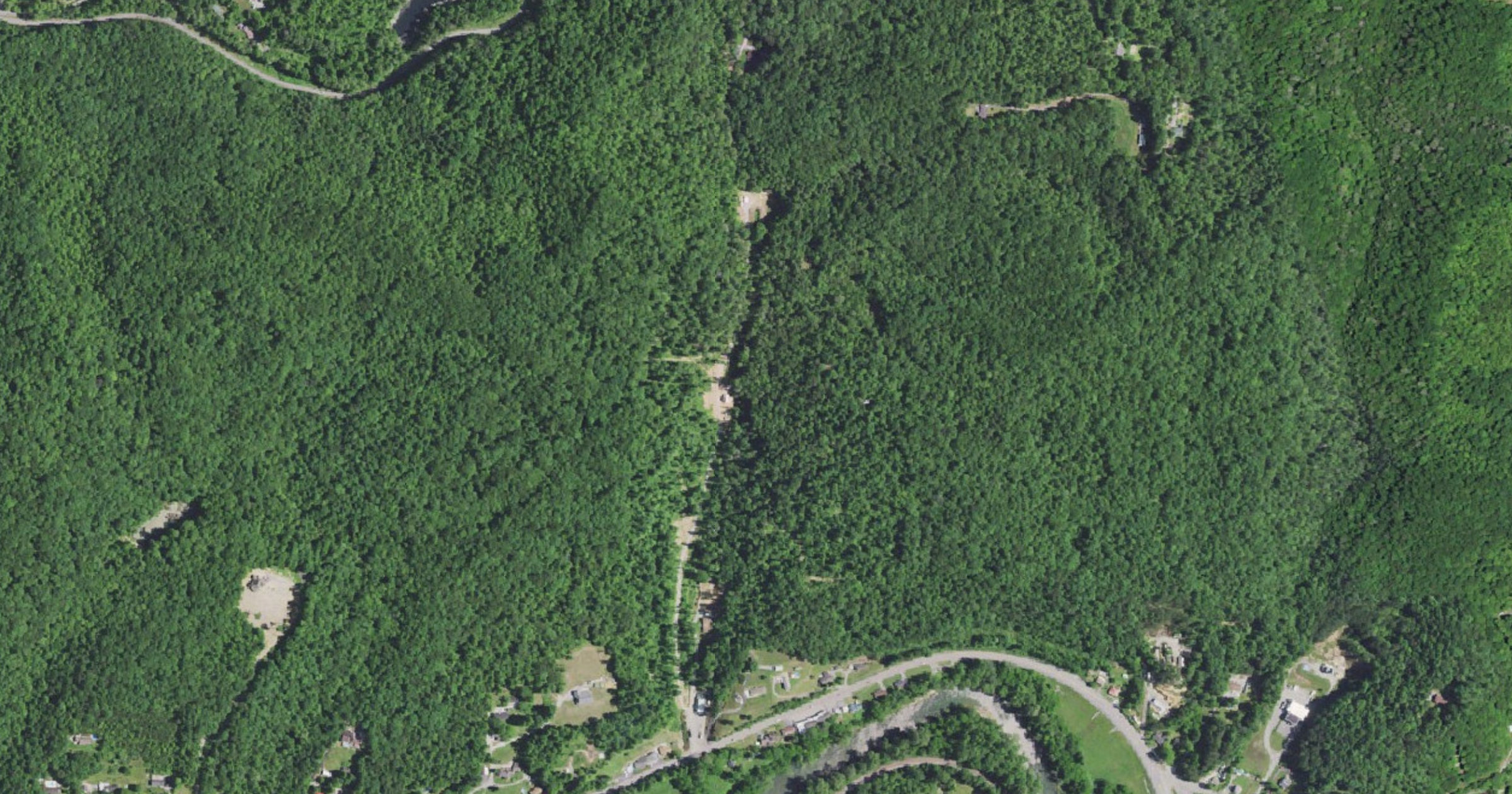 Murray Industries Bell County AI data center campus (Highway 92 / Jellico Mine Road), a photo of the site