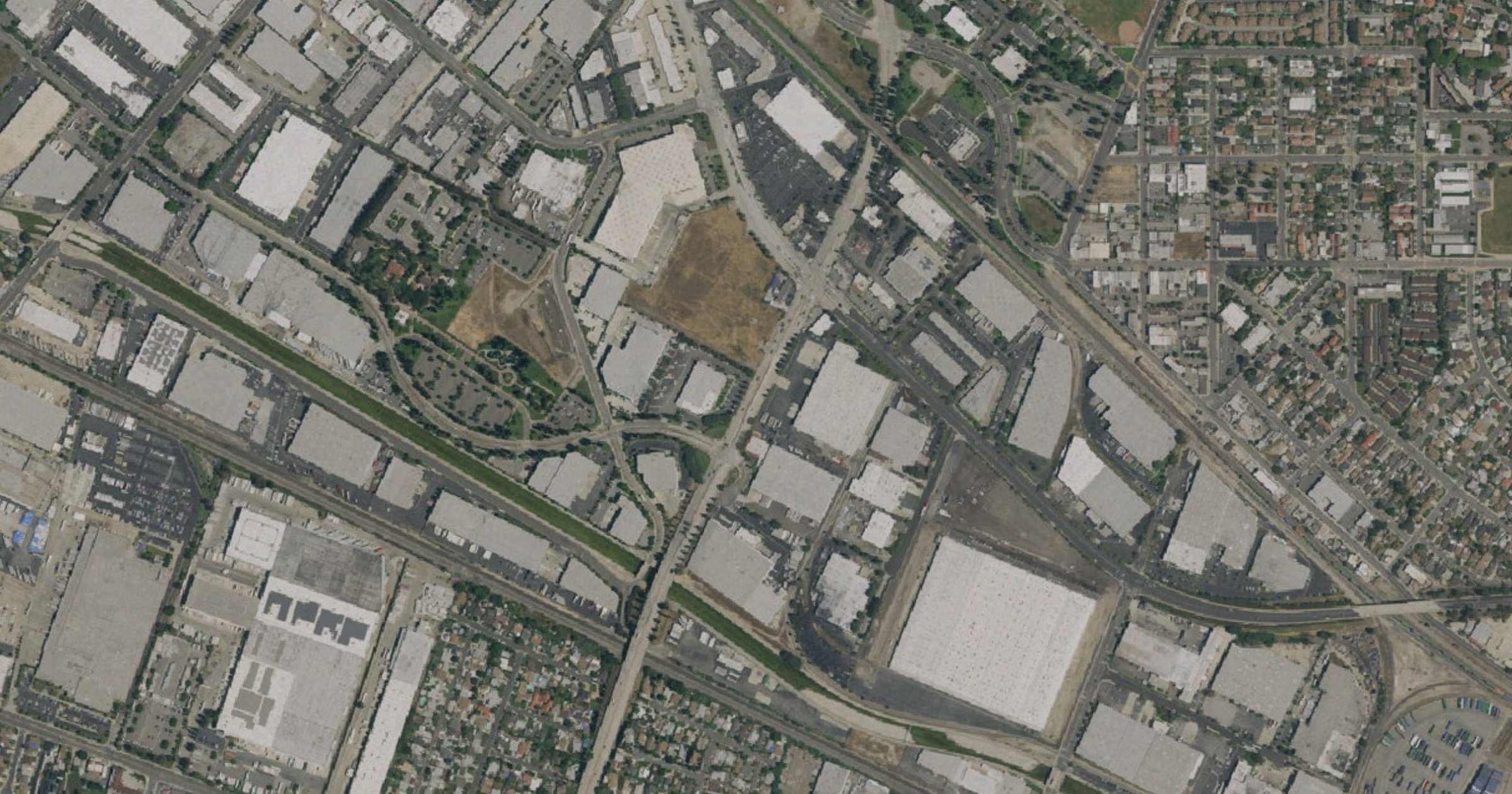Puente Hills Mall Redevelopment Data Center, a photo of the site