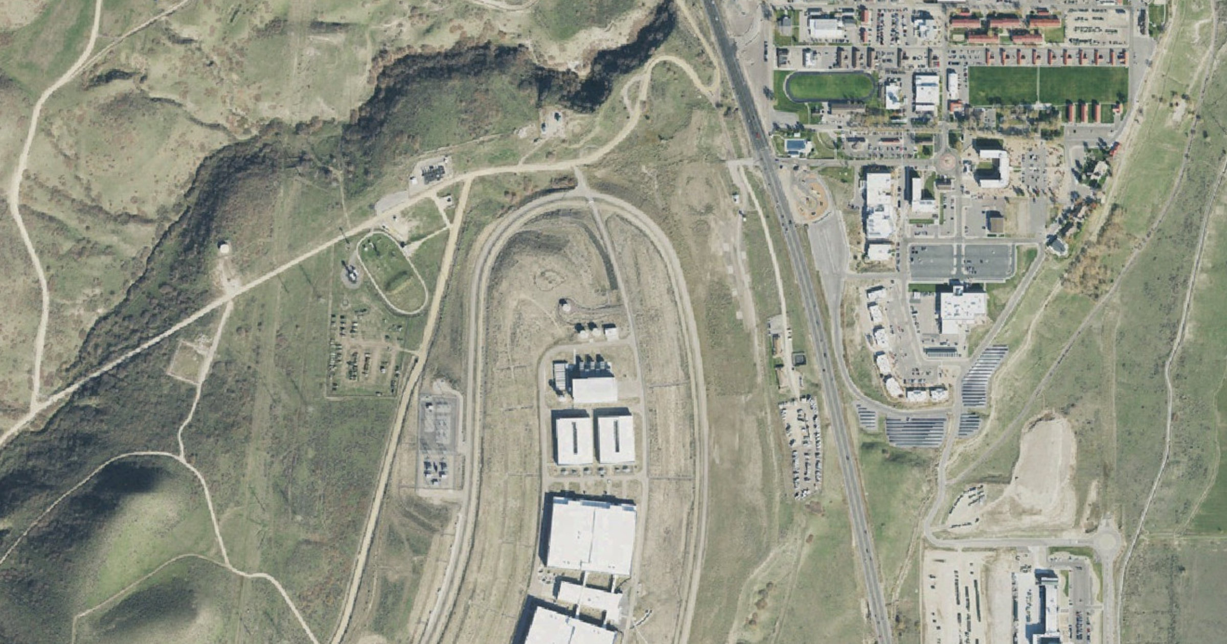 Utah Data Center, a photo of the site