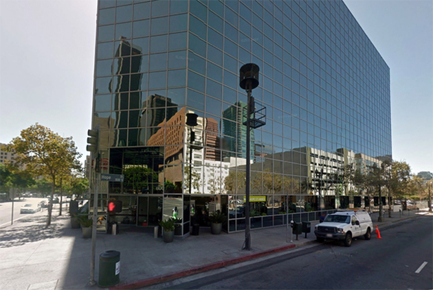 800 south hope, a photo of the site