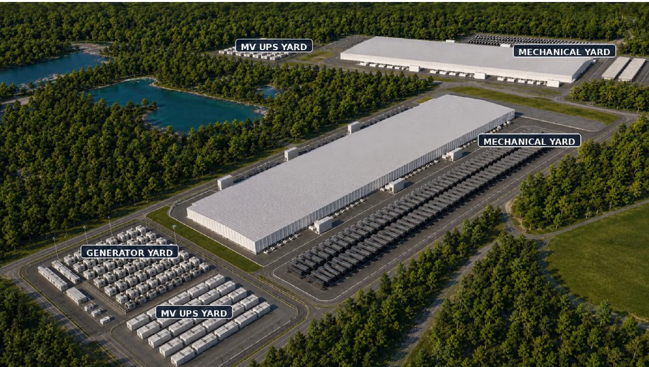 Data center proposal, former Alcoa East site, a photo of the site