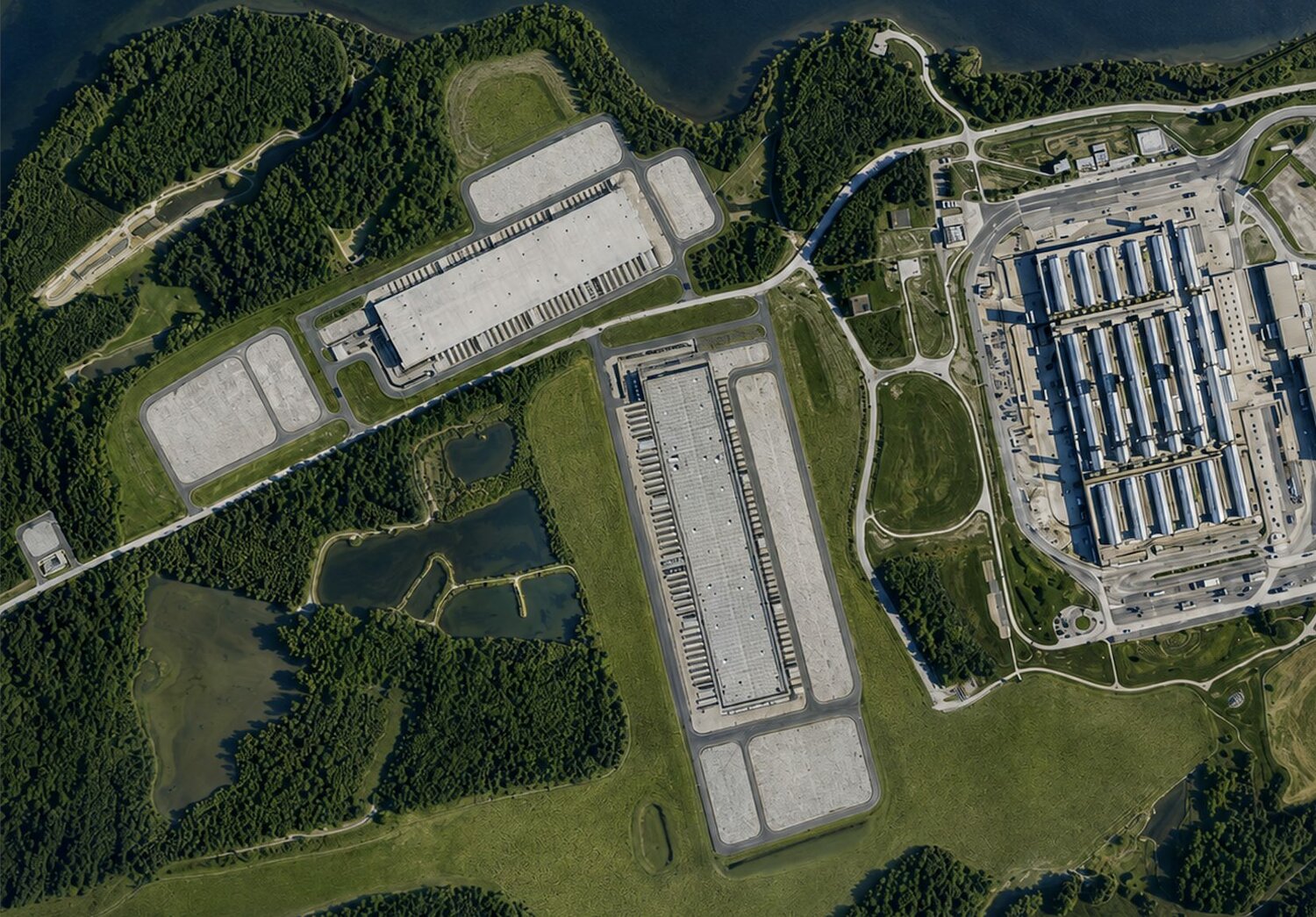 Data center proposal, former Alcoa East site, a photo of the site