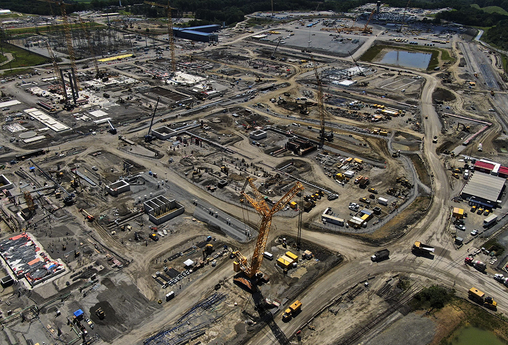Aliquippa Data Center Campus (former J&L Steel site), a photo of the site