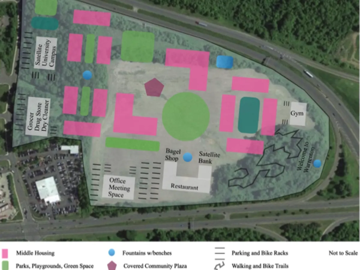 Amazon Blackwell Road Data Center (Warrenton), a photo of the site