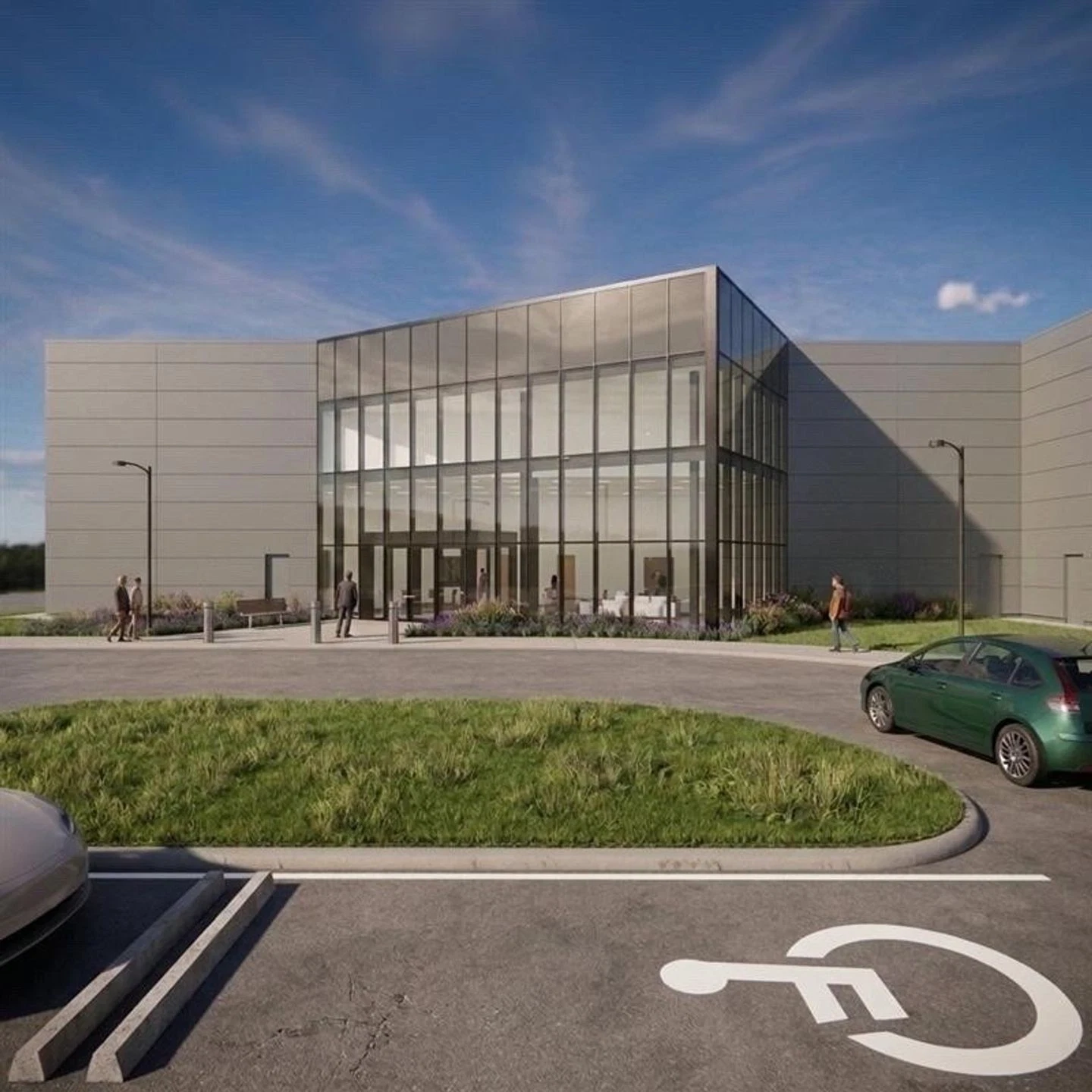 Applied Digital Brookwood Data Center (APLD BHM-01), a photo of the site