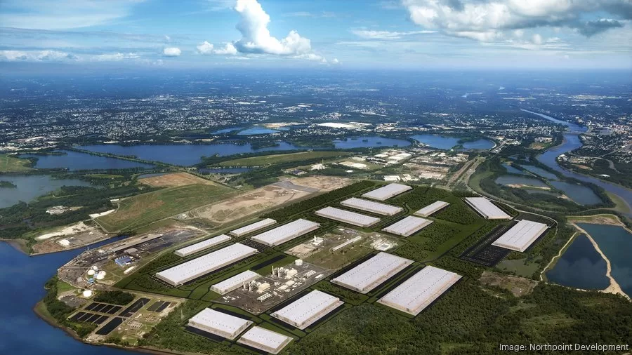 AWS Falls Township Campus (Keystone Trade Center), a photo of the site