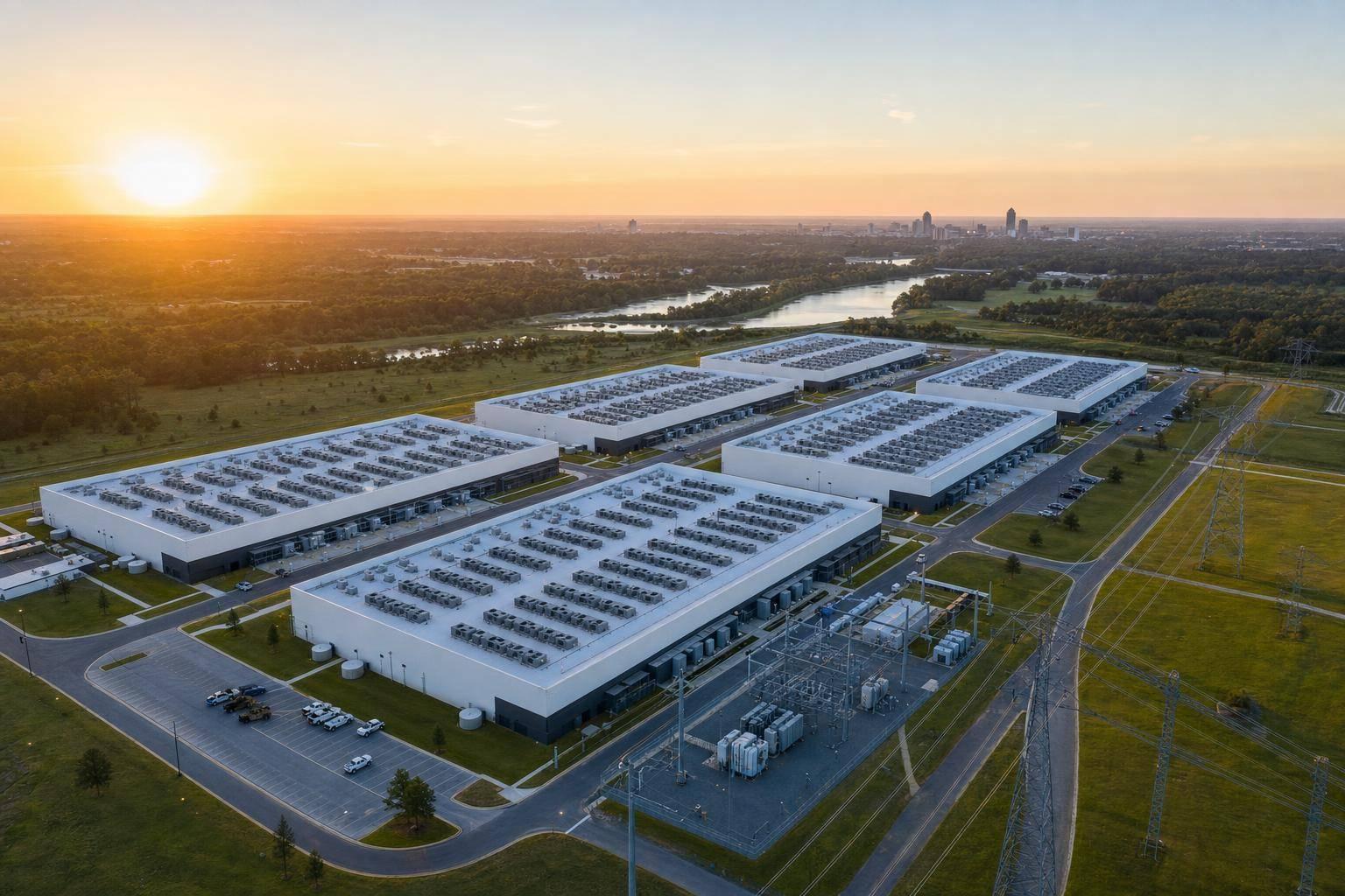 AWS/STACK third Shreveport campus (Resilient Technologies Park), a photo of the site