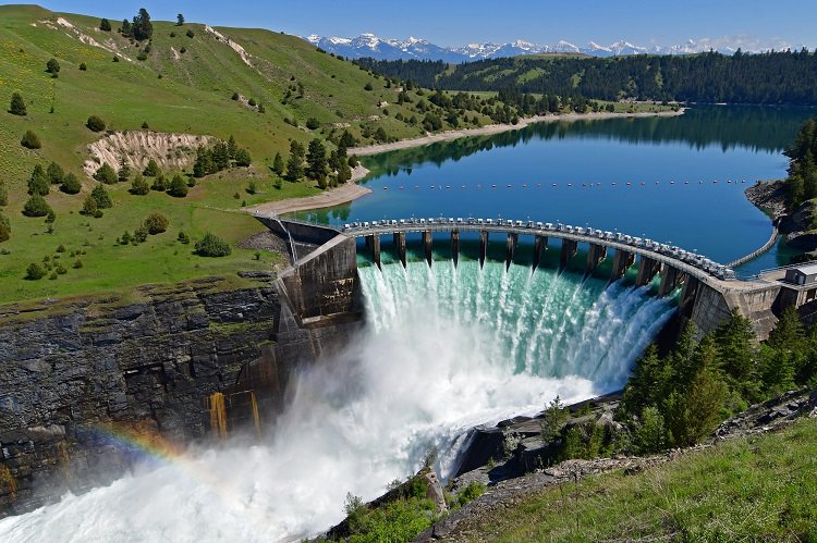 Bitzero Polson hydropowered data center, a photo of the site