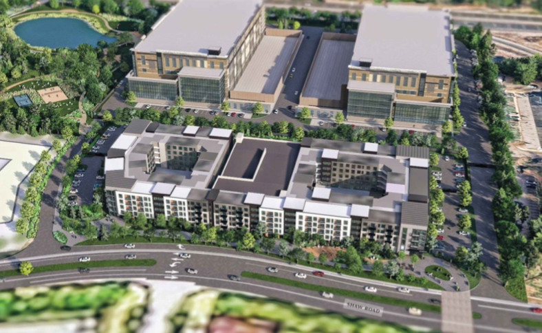 BlackChamber / Fairfield Residential Route 28 & 606 data center campus, a photo of the site