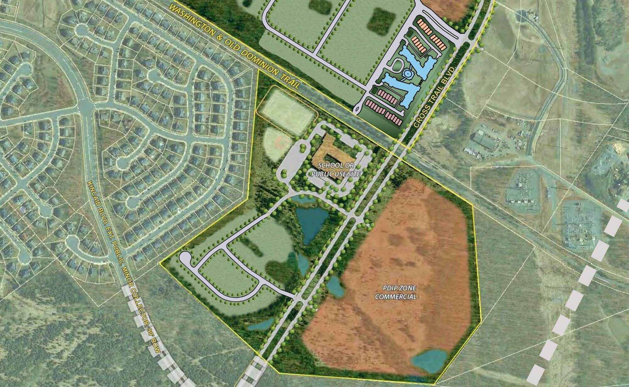 BlackChamber / Fairfield Residential Route 28 & 606 data center campus, a photo of the site
