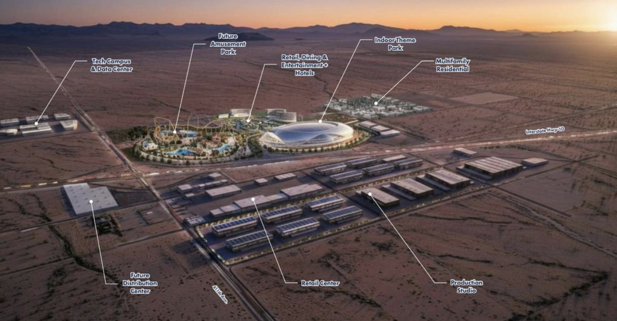 Camelback Creek warehouse and data center master plan (Arizona Land Consulting), a photo of the site