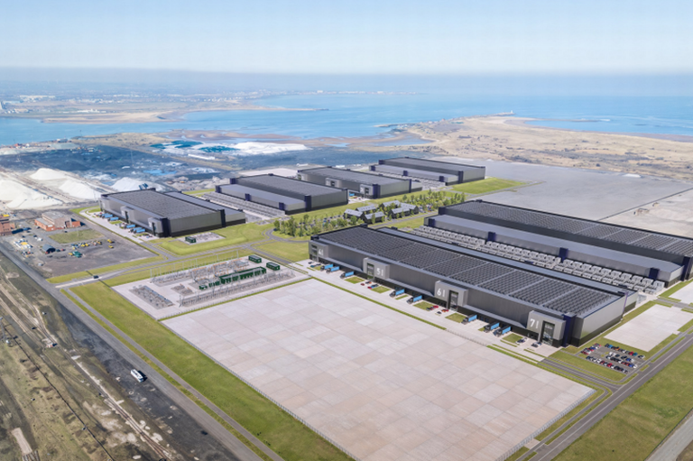Central City south-side data center (unnamed developer), a photo of the site