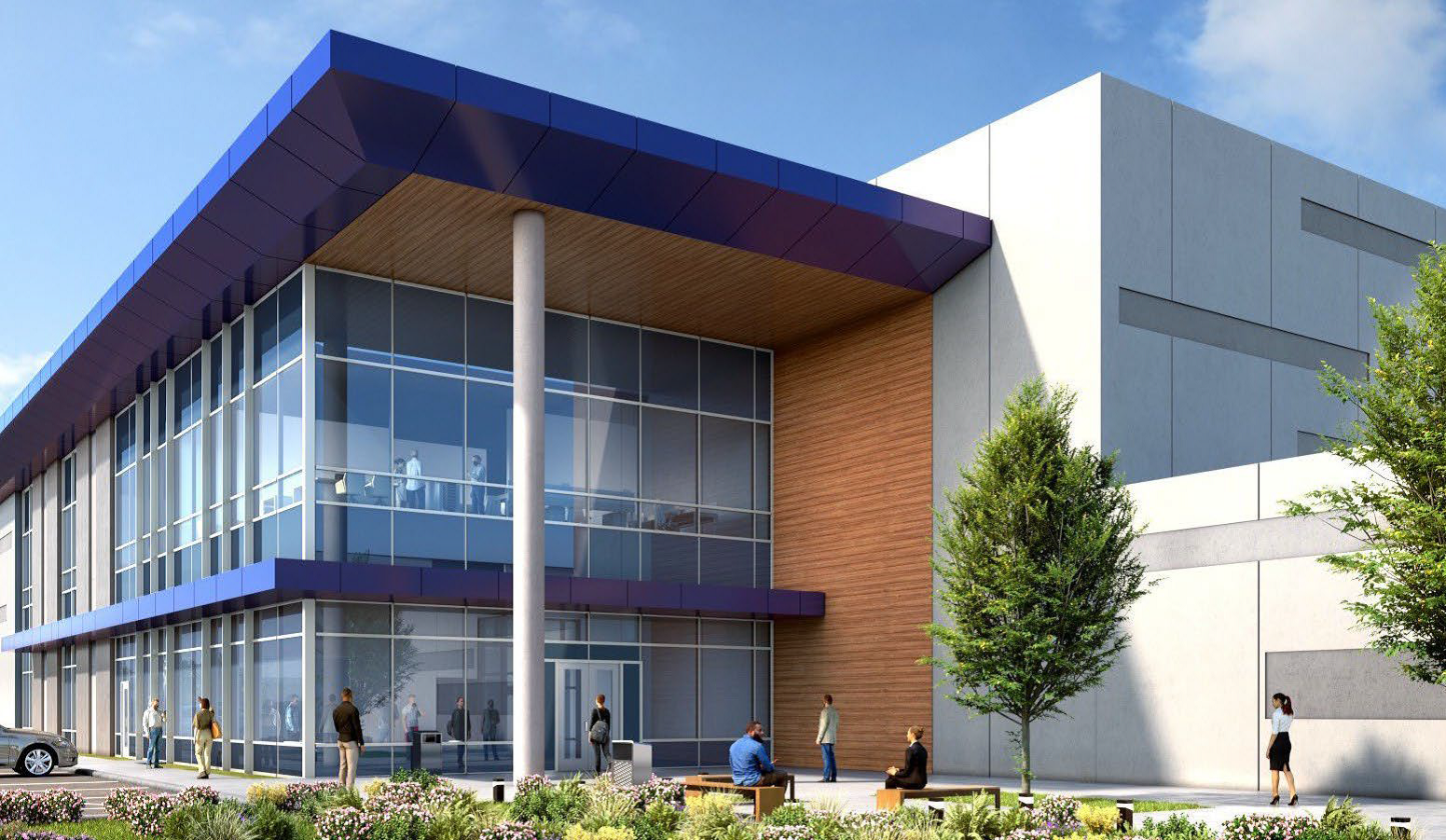 Central City south-side data center (unnamed developer), a photo of the site