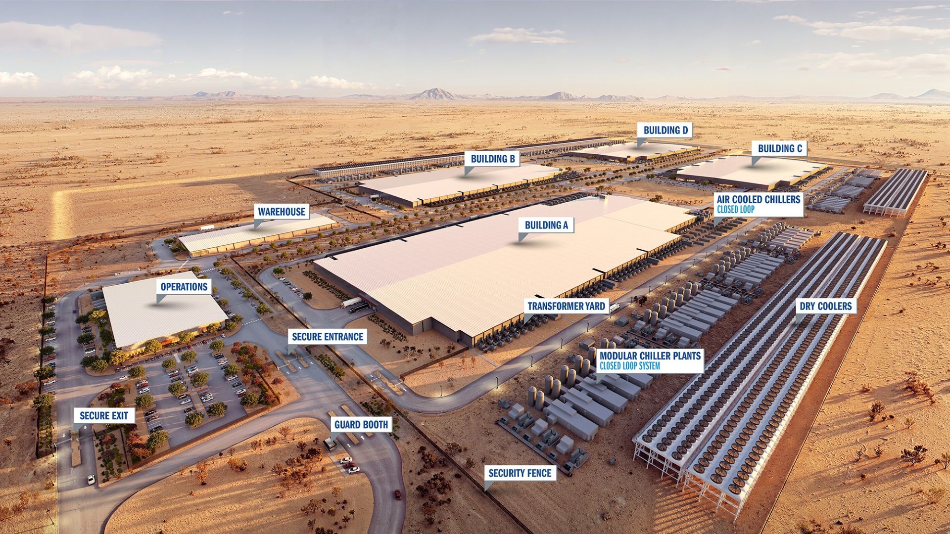 Connect Albuquerque Data Center, a photo of the site
