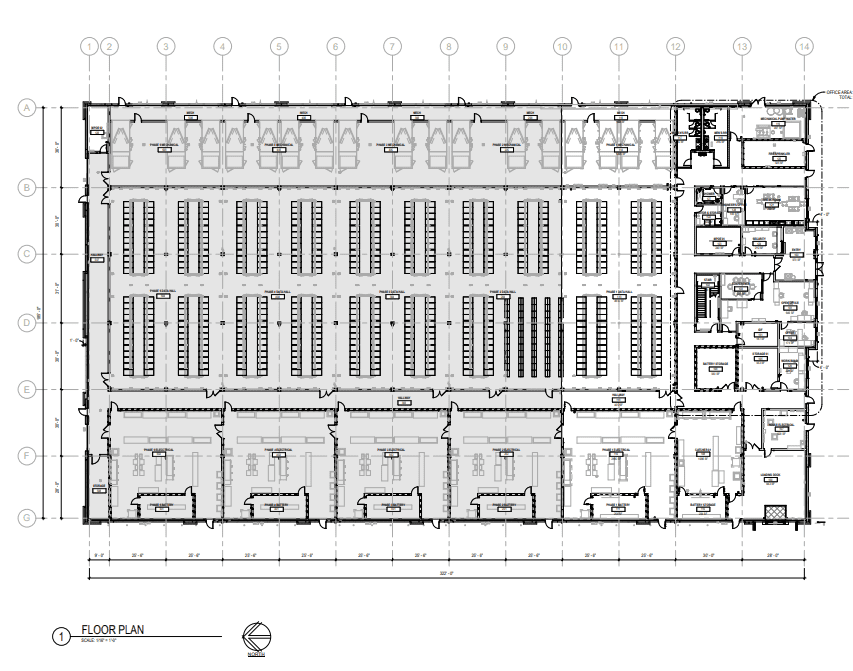 Connect Las Vegas (Oppidan) Post Road data center, a photo of the site