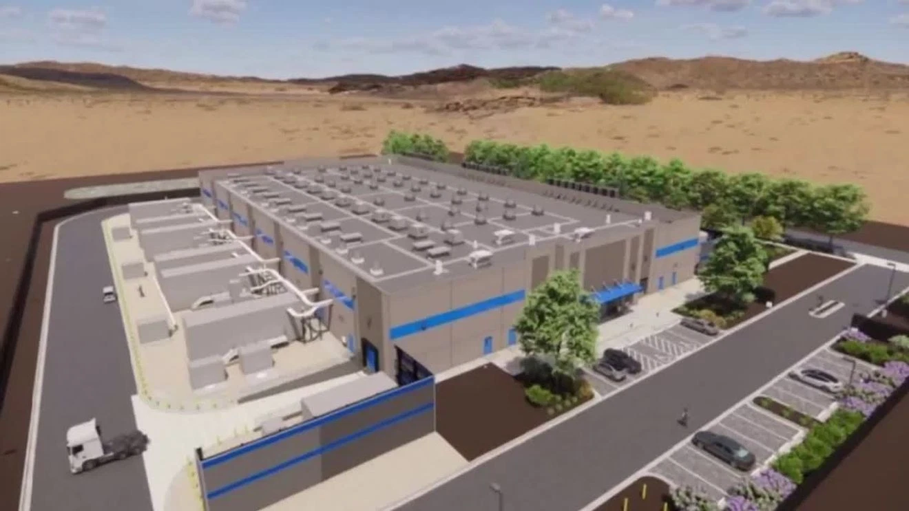 Connect Reno (Oppidan) North Valleys data center, a photo of the site
