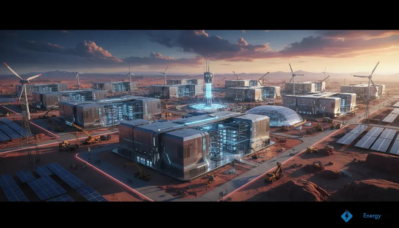 Core Scientific Pecos AI Data Center (AMD), a photo of the site