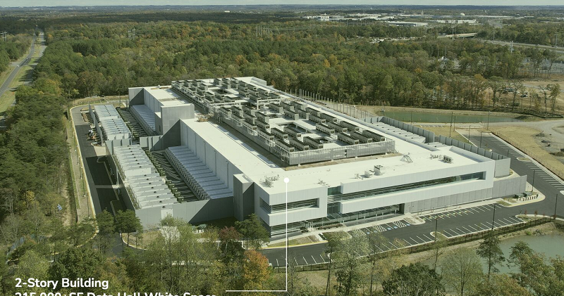 Gainesville Crossing Data Campus (Corscale), a photo of the site