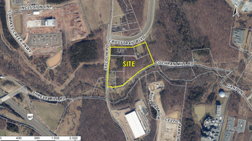 Cross Mill Center (JK Land Holdings), a photo of the site
