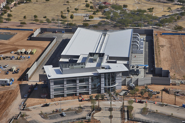 CyrusOne Chandler campus (PHX1-PHX8) expansion, a photo of the site