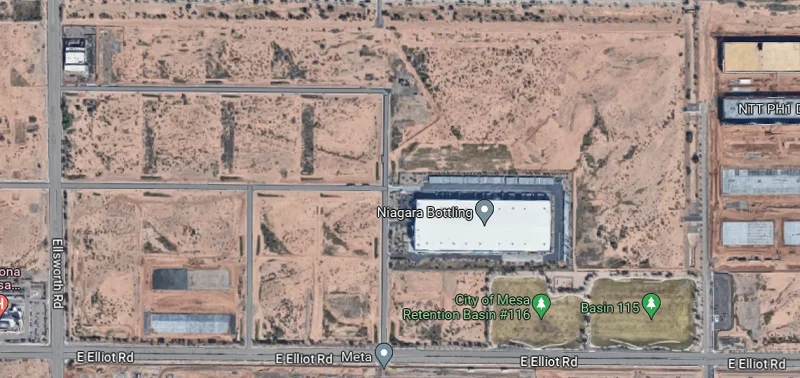 CyrusOne Mesa campus (Elliot & Ellsworth), a photo of the site