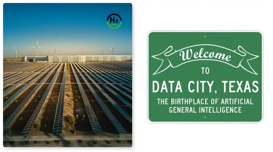 Data City, Texas, a photo of the site