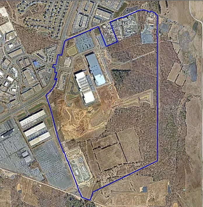 Digital Dulles campus 96MW facility (Sterling), a photo of the site