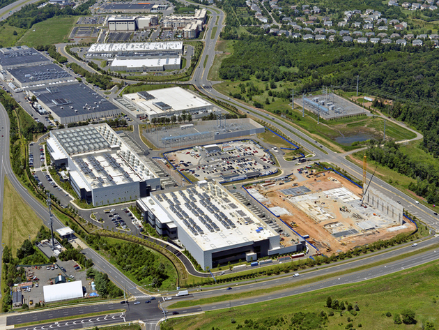 Digital Realty IAD55, a photo of the site