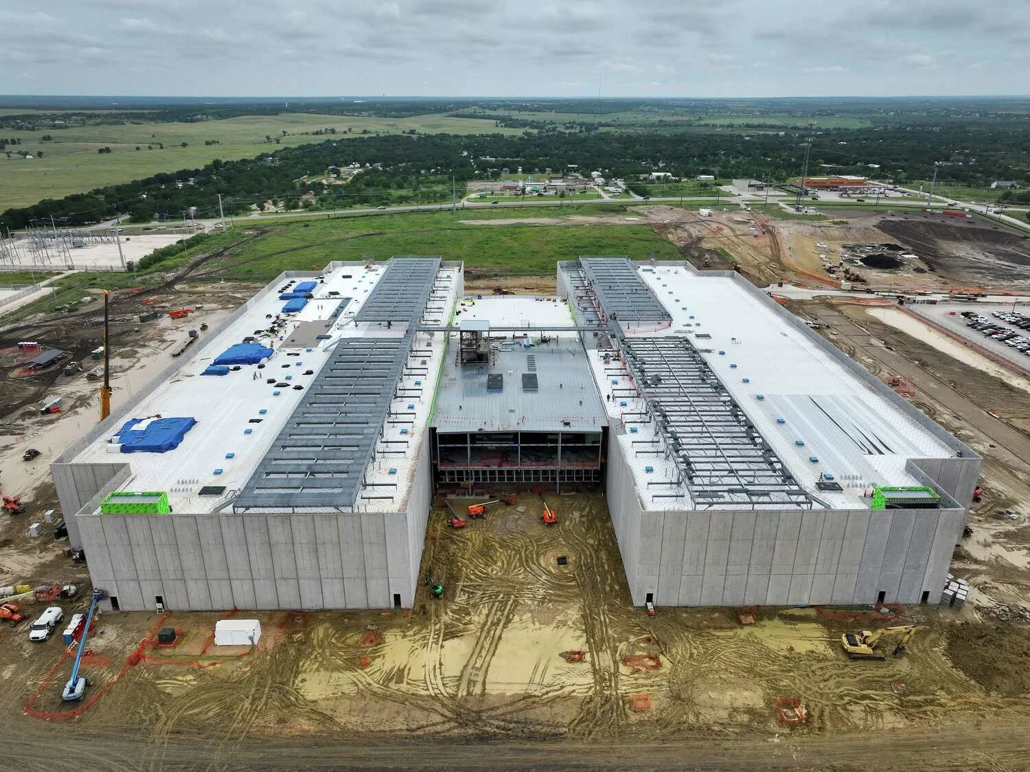EdgeConneX second Bastrop County campus (6682 FM 535), a photo of the site