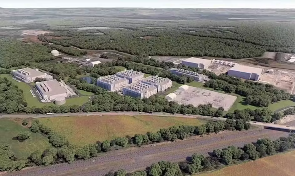 EdgeConneX / TA Realty Atlanta hyperscale campus (ATL11-13), a photo of the site