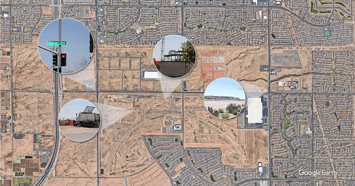 EdgeCore Mesa campus (Elliot Road Technology Corridor), a photo of the site