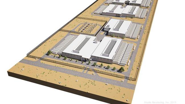 EdgeCore Phoenix, a photo of the site