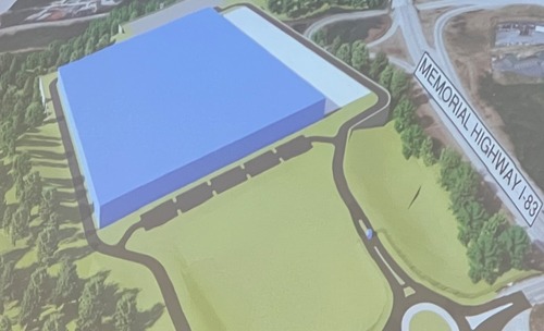 Elysian Partners Fairview Crossroads Data Center, a photo of the site