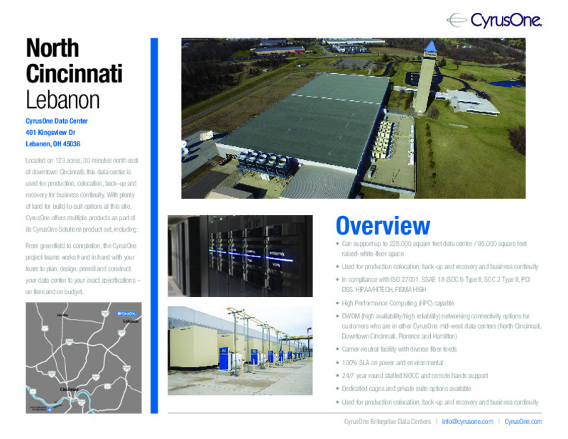 Encore Technologies BLU1, a photo of the site