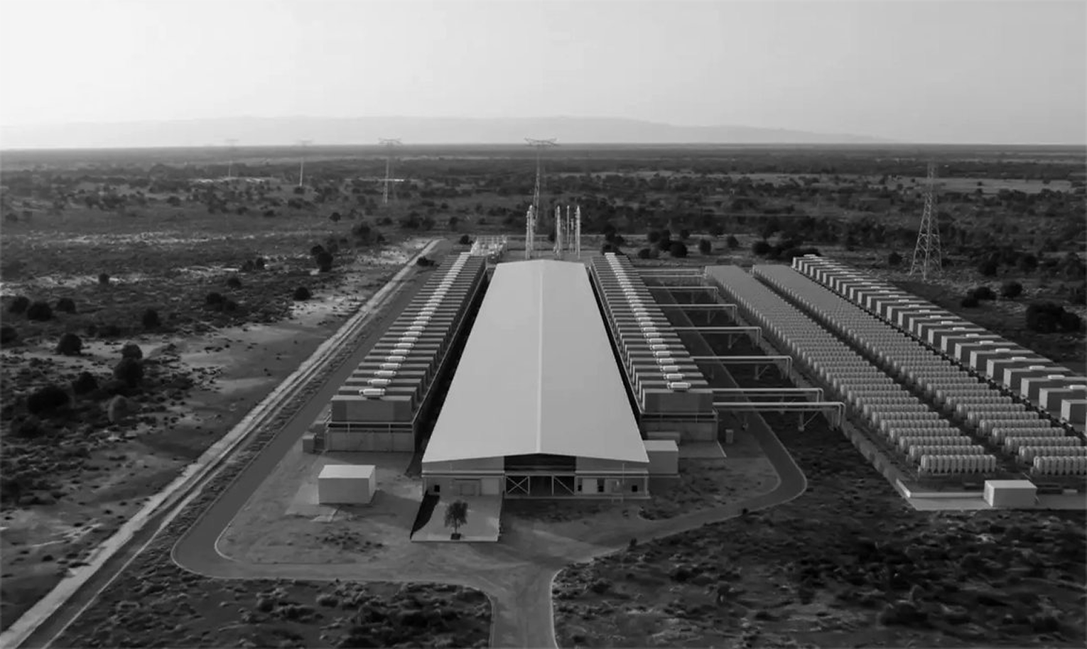 Galaxy Digital McGregor campus ('Project Merlin'), a photo of the site