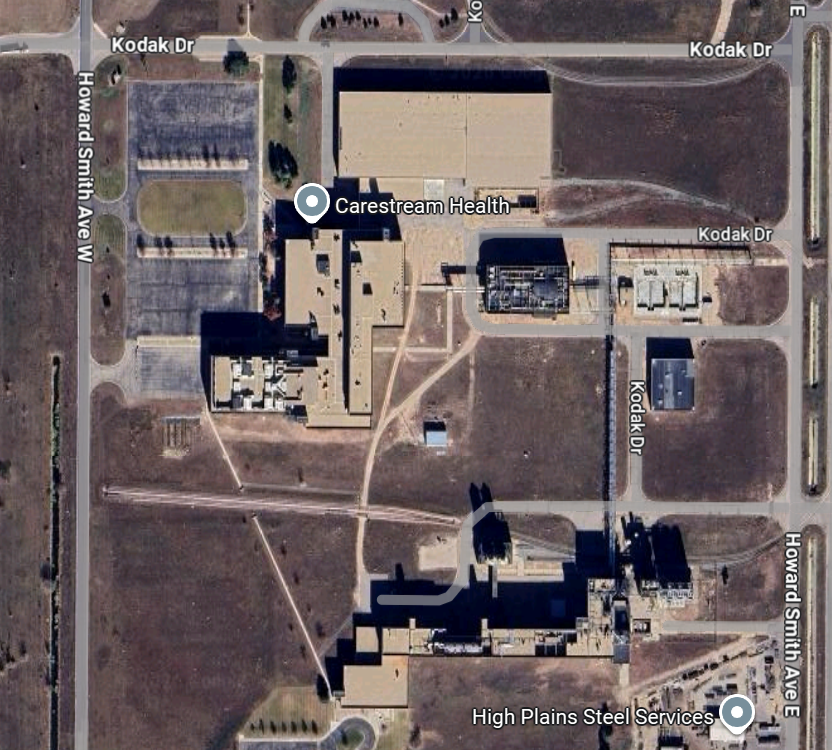Global AI Data Center (former Kodak/Carestream campus), a photo of the site