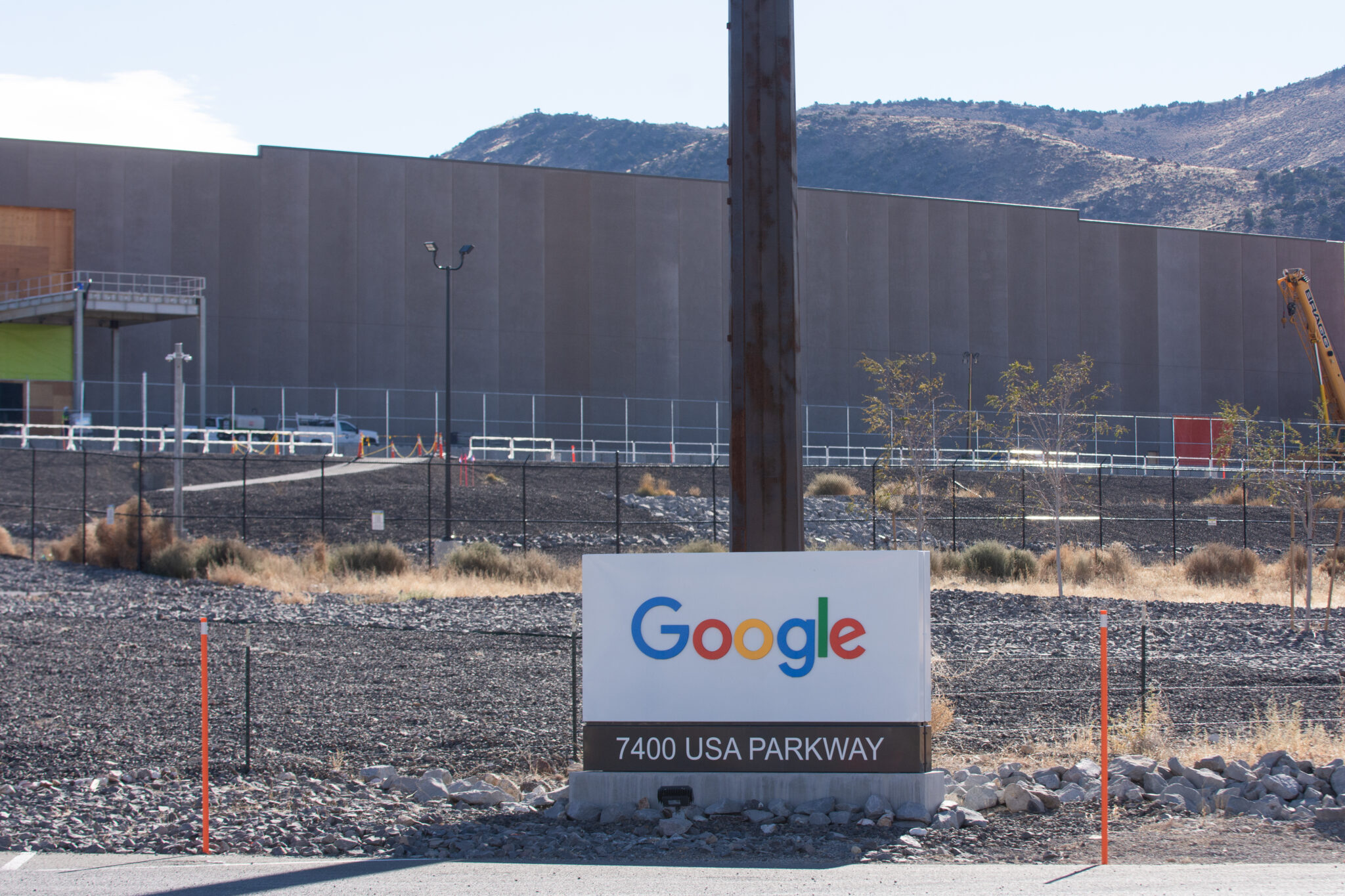 Google Henderson data center, a photo of the site