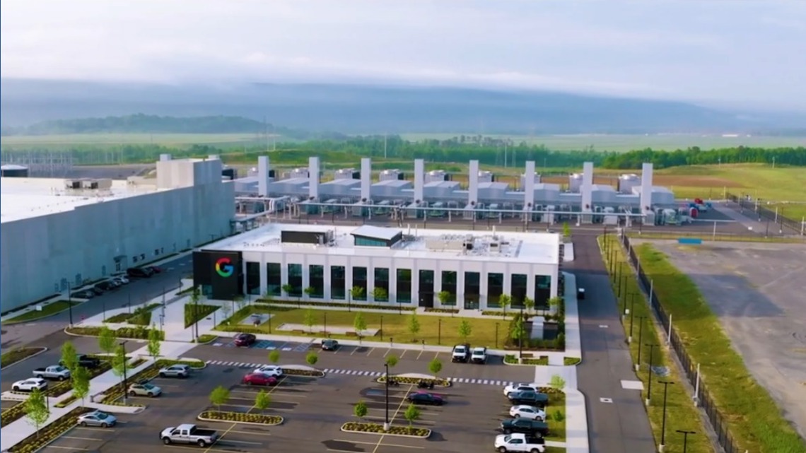 Google Jackson County Data Center, a photo of the site