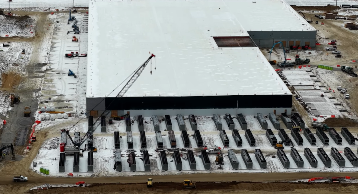Google Michigan City Data Center (Project Maize), a photo of the site