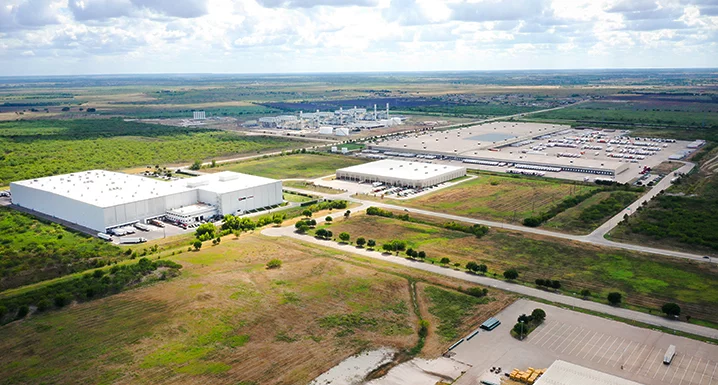 Google Midlothian data center, a photo of the site