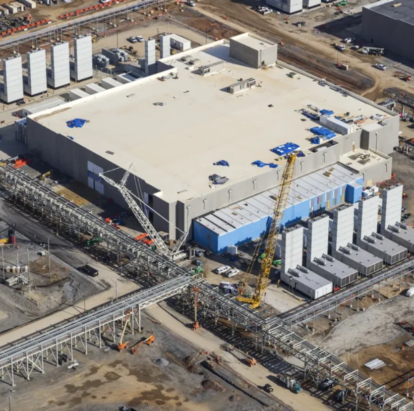 Google Montgomery Data Center, a photo of the site