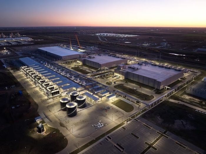 Google West Memphis data center, a photo of the site